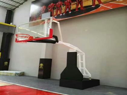 仿電動平箱籃球架