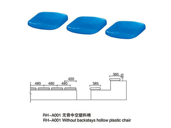 無靠背座椅